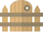 Fence Door SVG Icon